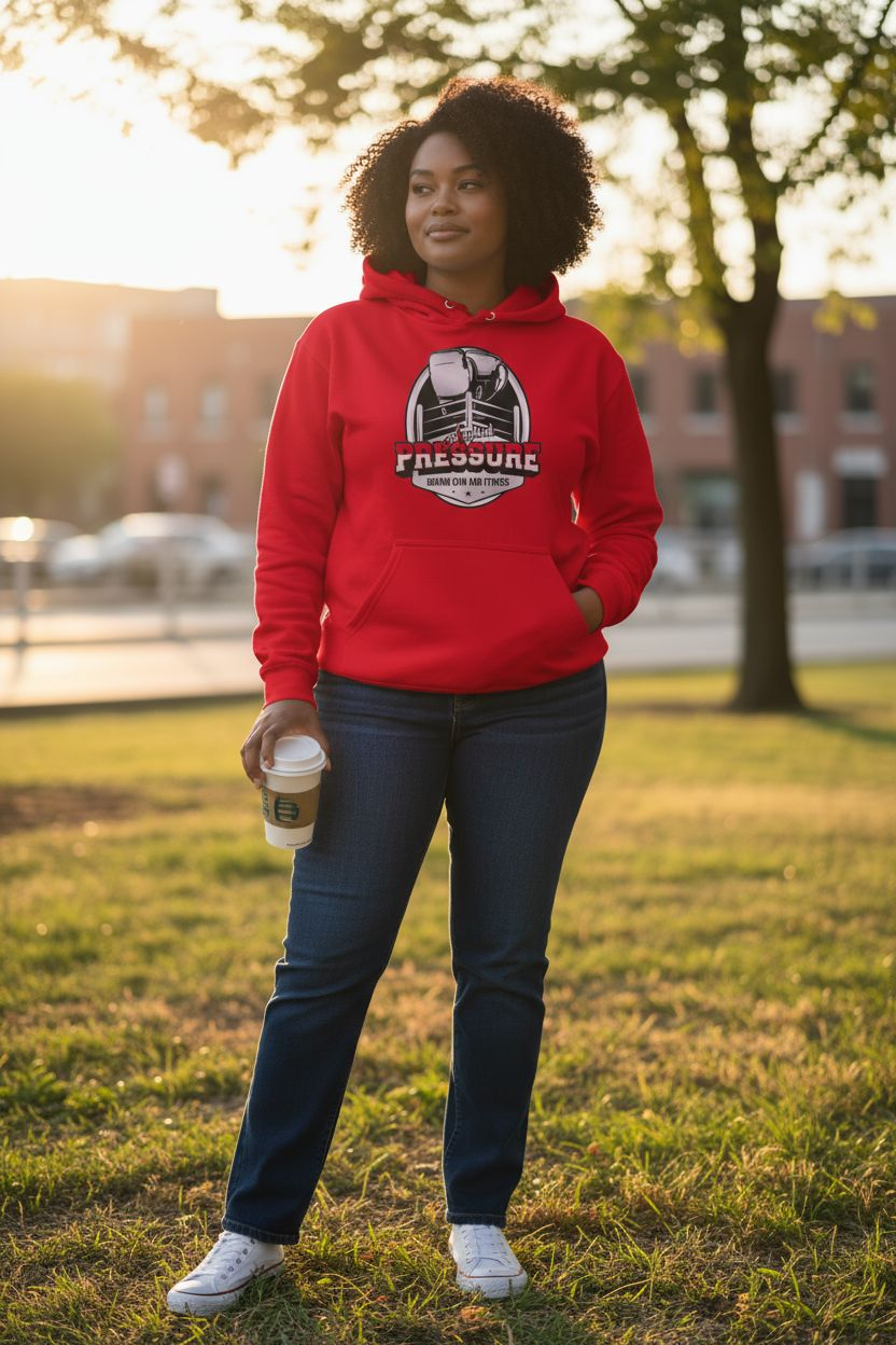 Pressure Logo Hoodies