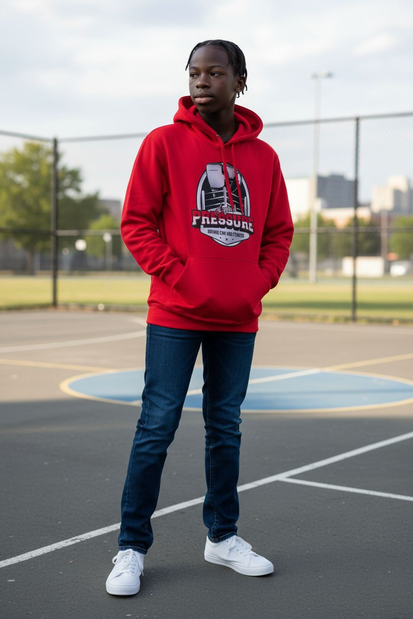 Pressure Logo Hoodies