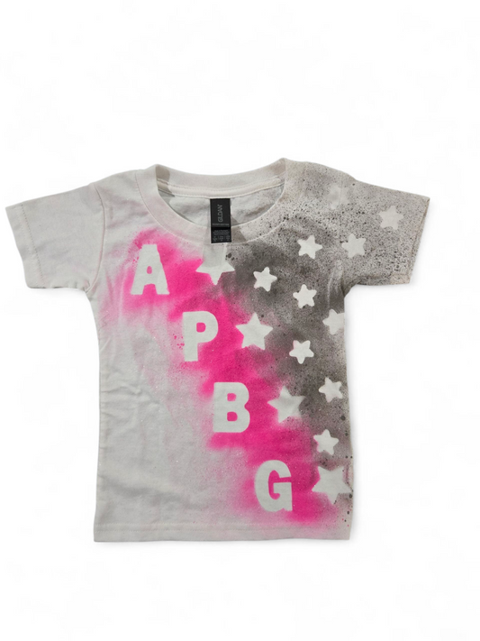 Girls' APBG Star Tee Pink